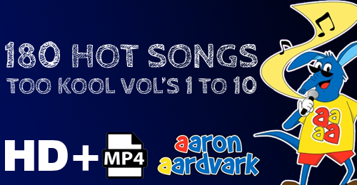 VOL'S 01 TO 10 - AARON'S TOO KOOL POPULAR HITS